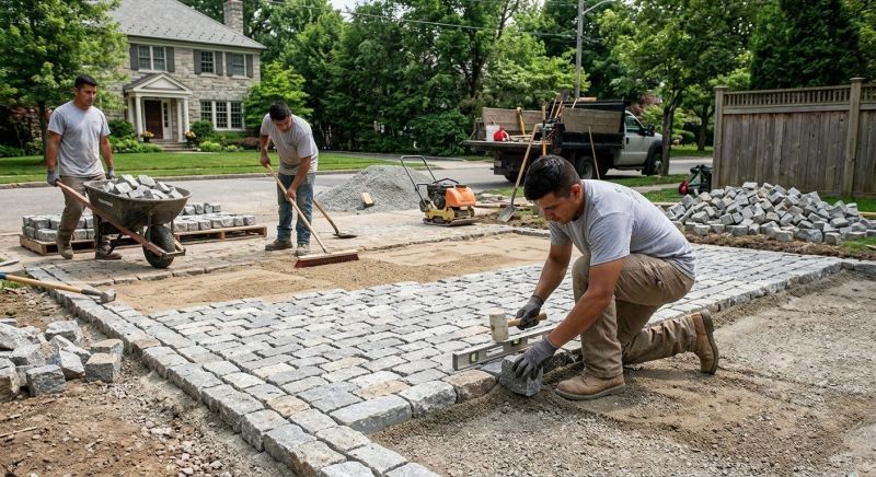 Paver Pathway Installation Service