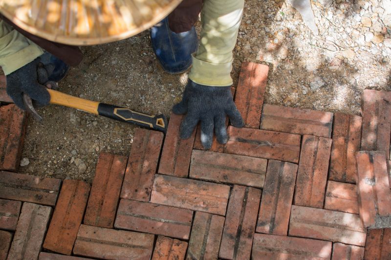 Brick Hardscape Construction in Worcester, MA
