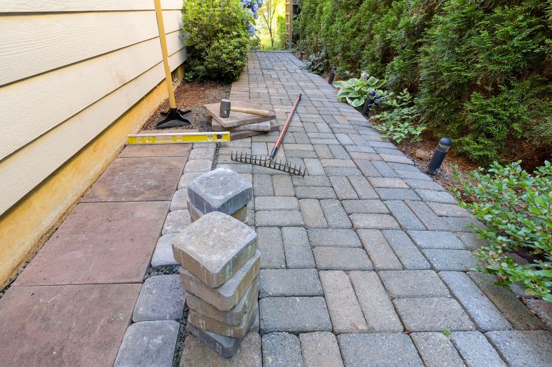 Paver Pathway Installation