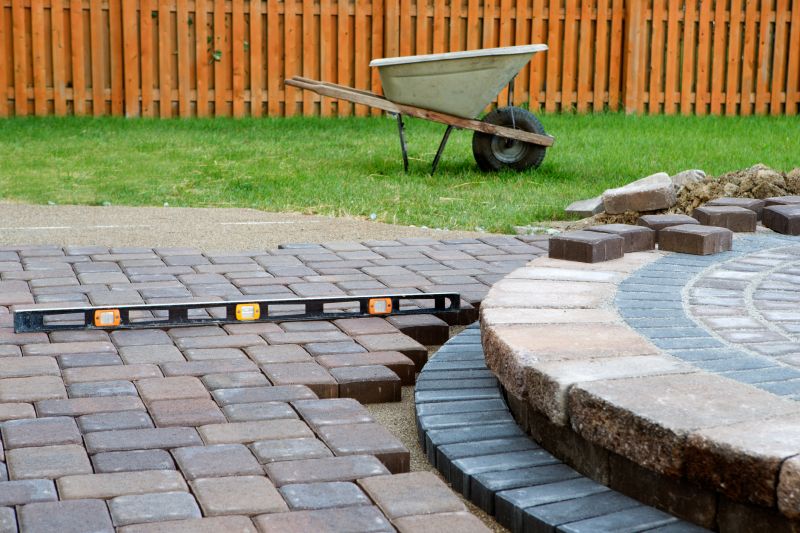 Patio Brick Installation in West Hartford, CT