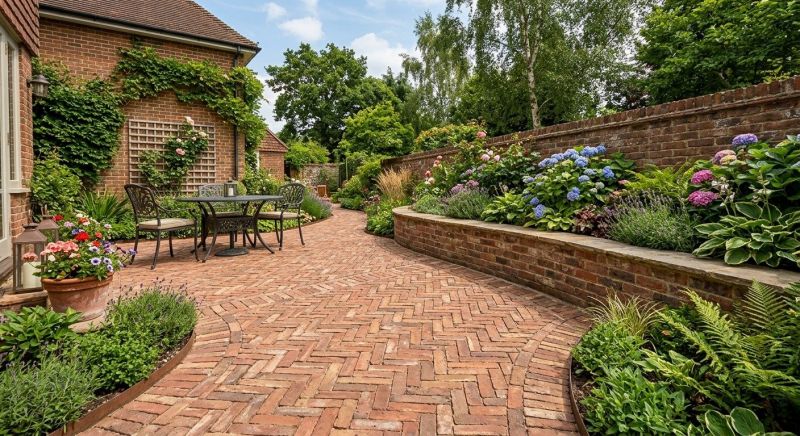 Patio Brick Installation in Stamford, CT